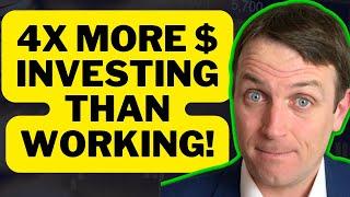 Make 4 Times Money Investing, Than From 40 Years Of Working!