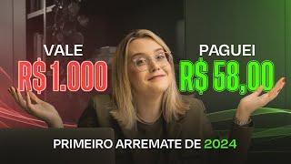 Primeira Compra no Leilão de 2024! + de 50% de Desconto