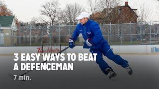 3 Easy Ways to Beat a Defenceman 1-on-1