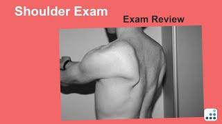 Shoulder Exam Review - Jay Keener, MD