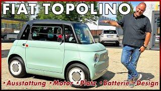 Fiat Topolino - Was kann das elektrische Minicar wirklich? Test Review Deutsch 2024