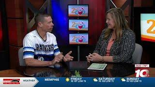 2ND CUP: Sgt. Toby Hudson getting ready for the Boots and Badges Charity Softball Game