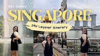 BEST 19 HOURS IN SINGAPORE || LAYOVER ITINERARY VIA SCOOT AIRLINE +  AIRPORT GUIDE 2024