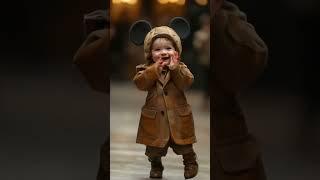 Disney Magic on the Runway: Babies in Enchanting Costumes!  #kidsrunway #toocute #holidayvibes