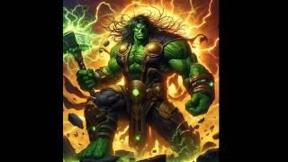 (Part 51) Superhero x Thor Hybrid Ideas  "Hybrid Animals:Unbelievable Nature" #fusion #hybrids #ai