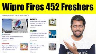 How Wipro Layoff 452 Fresher?? | UDAYA BHARATHI R