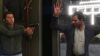 I was trying to get a haircut in GTA 5 and then this happens...