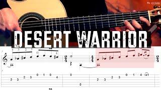 Desert Warrior (Melody No. 1) - Includes Sheet Music/TAB - Classical Guitar