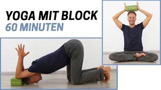 60 Min YOGA MIT BLOCK  | neue Impulse für dein Yoga zuhause