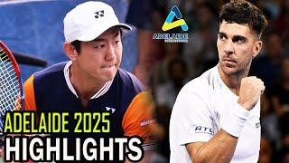 Yoshihito Nishioka 西岡 良仁 vs Thanasi Kokkinakis Round 1 Highlights | Adelaide 2025