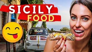 BEST FOOD IN SICILY, ITALY! What to Eat in Sicily? Catania, Taormina - Traditional Sicilian Food