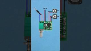 PAM8403 GF1002 3W+3W Amp Board – Tiny but Powerful!  #shorts #amplifier #electronic
