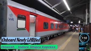 Onboard Newly Lhbfied Howrah - Indore Shipra Express. In 3AC  Journey. Full Journey Howrah TO Gaya.