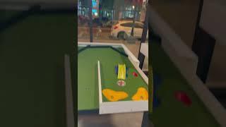 Learning How to Play 1-2 Putt at Tipsy Putt: It's Like a Cross Between Mini Golf and Shuffle Board