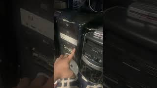 Inserting a cd into a DVD rom drive