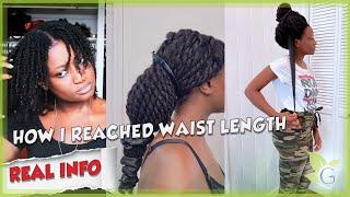 WAIST LENGTH REGIMEN  - how to reach waist length (REAL INFO)