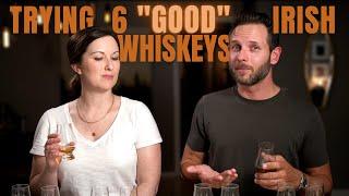 Americans Try "Good" Irish Whiskeys FOR THE FIRST TIME | Irish Spot Whiskey + Redbreast Flight EP29