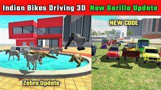 ALL NEW CHEAT CODE Gorilla Crocodile Zebra | Funny Gameplay Indian Bikes Driving 3D 