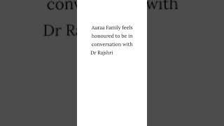 IG Haryana Dr Rajshri Singh shares her motherhood experience with Auraa
