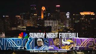 Sunday Night Football on NBC intro | IND@MIN | 11/3/2024