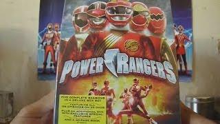 Unboxing Power Rangers Seasons 8 - 12 Deluxe Box Set!