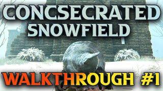 Elden Ring Consecrated SnowField Walkthrough Part 1 - Deathbird