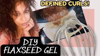 How to make Flaxseed Gel for Hair Growth & Defined Curls | Flax seed Gel Recipe