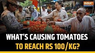 What’s Fueling the Rise of Tomato Prices to Rs 100/kg? | Tomato Prices | India TV News