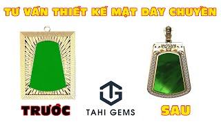 Tư vấn thiết kế bọc vàng mặt dây chuyền TahiGems - Tahi Phạm