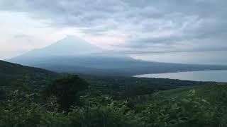 Mount Fuji time-lapse from Yamanakako Panorama-dai