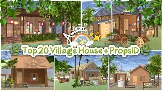 Top 20 Village House + PropsID  : Sakura School Simulator