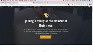 Divi layout a moving web design tutorial for Pack Dat and Geaux