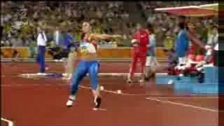 Barbora Špotáková - zlato Peking 2008 cz komentář - 71,42m