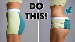 This workout will build you a BOOTY SHELF! 12 Exercises to Grow Upper Glutes, No Equipment, At Home