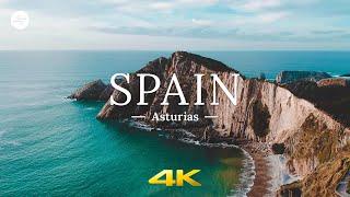 [4K UHD] Asturias, SPAIN Ambient Drone Film + Ambient Chillout Music for Relax