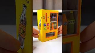 DIY Working Soda Vending Machine with Paper | Paper Craft Ideas #shorts #papercraft