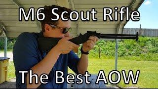 M6 Scout Survival Rifle AOW Shooting