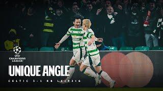 Unique Angle | Celtic 3-1 RB Leipzig | All three goals from a Champions League night to remember!