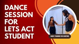 Dance class session| Lets Act