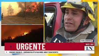 Las sierras de Córdoba, bajo fuego: declararon "zona de desastre"