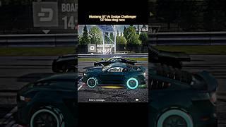 Mustang GT Vs Dodge Challenger CP Max drag race in drive zone online