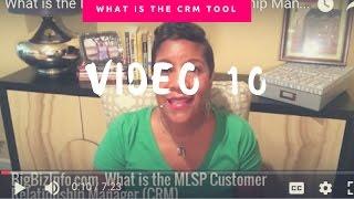 What is the MLSP Customer  Relationship Manager (CRM)