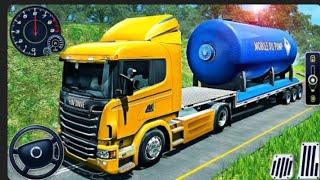 US Cargo Truck Trailer Driving 3D - Transporter Delivery Truck Simulator - Androide