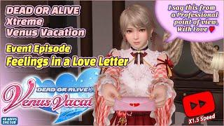 DEAD OR ALIVE Xtreme Venus Vacation Event Episode 'Feelings in a Love Letter' ENG SUB #4k #60fps