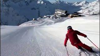 Great skiing in Elbruspark, Russia  ️