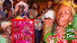 This OldLady is Funny  See What She Said After African Powers Donated Gifts To Widows & The Aged