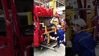 Manufacturing MAN trucks - Production heavy goods vehicles #SHORTS