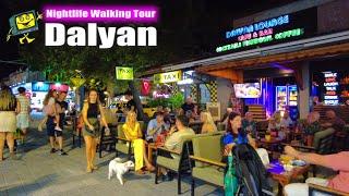 Nightlife Dalyan Turkey 2024 - 4K Walking Tour