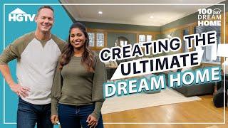 Home Designed Around Owners' Clashing Styles | 100 Day Dream Home | HGTV