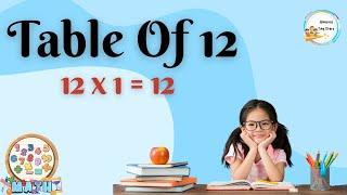 12x1=12 | Table of 12 | 12 ka pahada | Table of 2 to 20 | Multiplication Tables#viralvideo#numbers